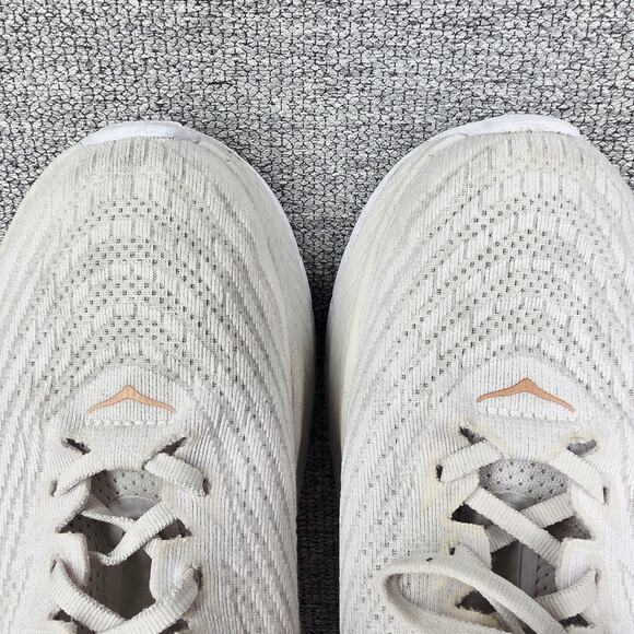 HOKA ONE ONE MEN WHITE COPPER MACH 5 RUNNING SHOES SIZE 10.5 - 1127893 WCPP - Picture 15 of 15